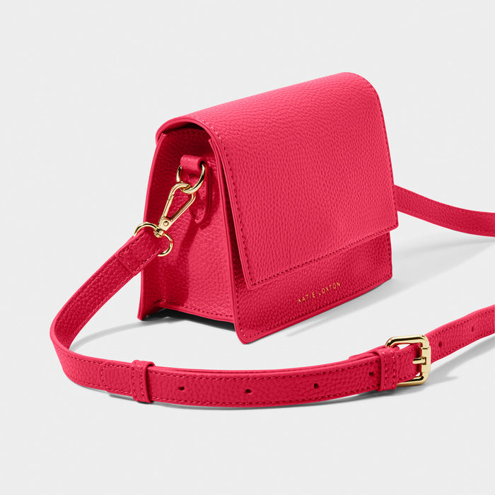 Fuchsia Mini Orla Divided Crossbody by Katie Loxton