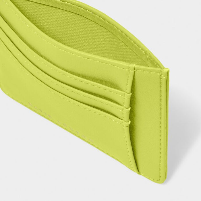 Lime Green Lily Card Holder by Katie Loxton