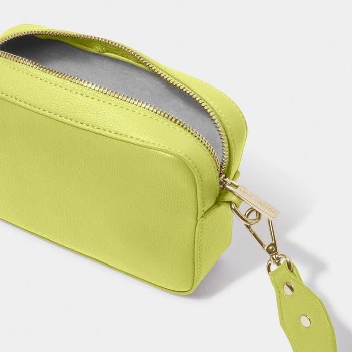 Lime Green Zana Mini Crossbody Bag by Katie Loxton