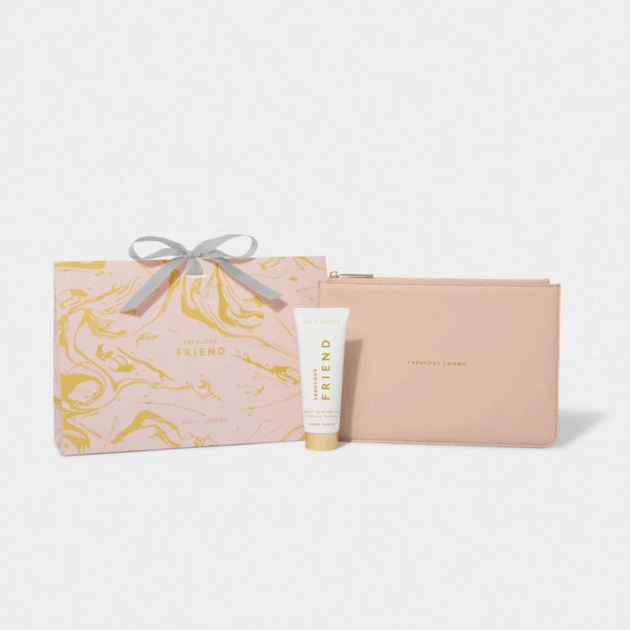 'Fabulous Friend' Hand Cream and Pouch Gift Set by Katie Loxton