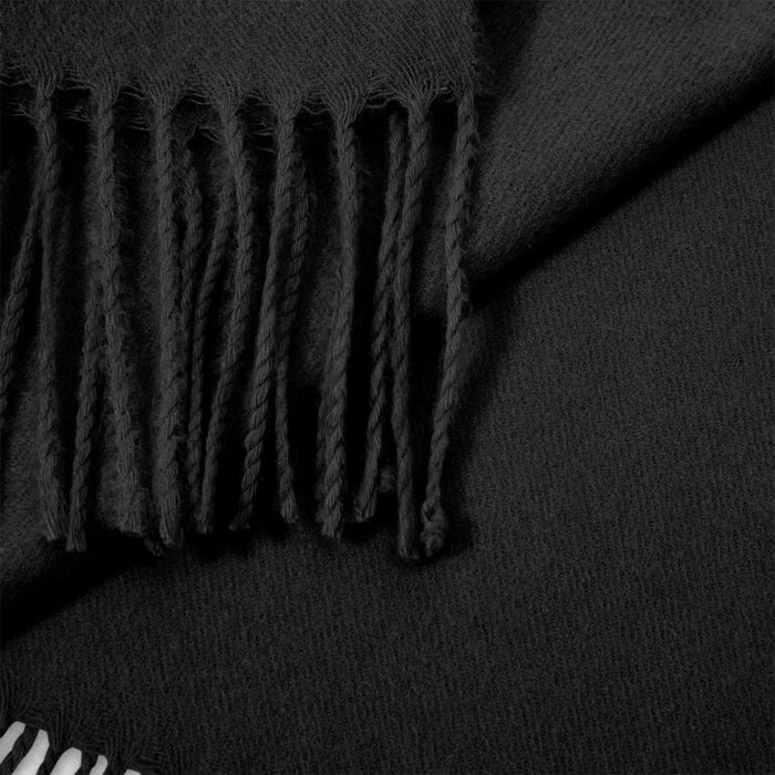 Black Blanket Scarf by Katie Loxton