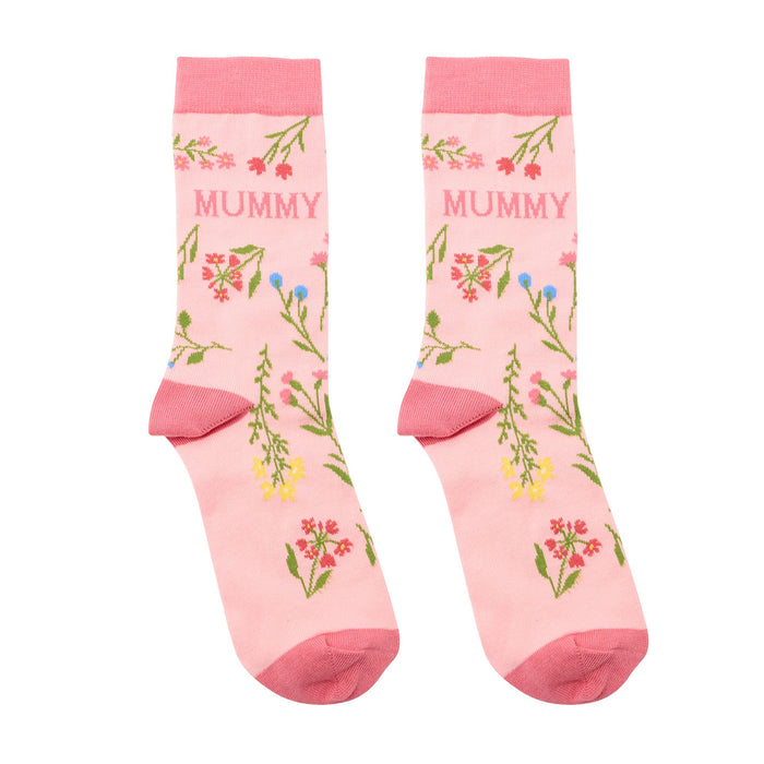 Floral "Mummy" Socks