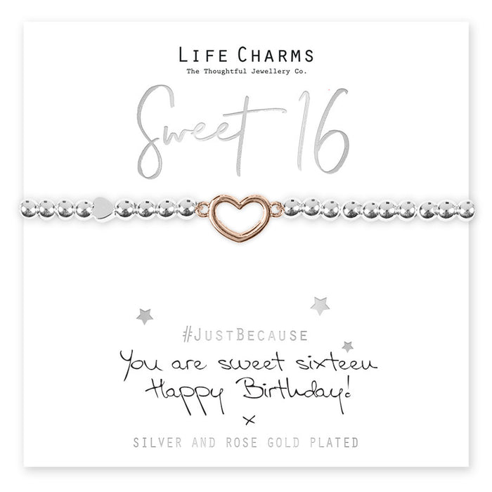 16th Bracelet by Life Charms