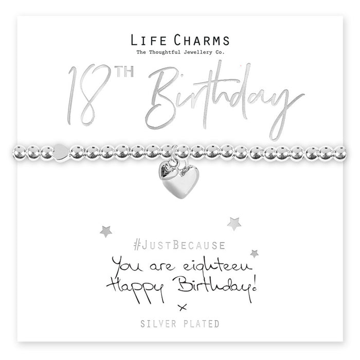 18th Birthday Bracelet by Life Charms