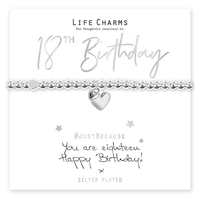 18th Birthday Bracelet by Life Charms