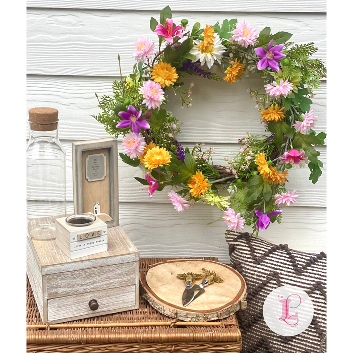 Everlasting Bouquets - Floral Wreath - Summer Meadow