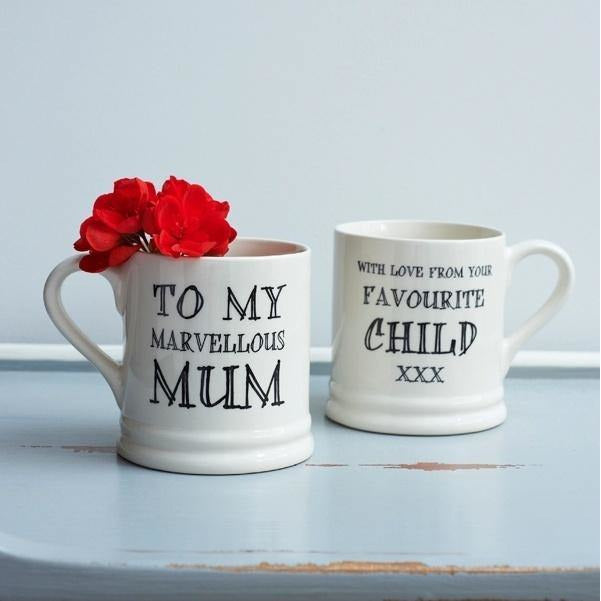 To My Marvellous Mum Mug - The Olive Branch & Lovely Libby's