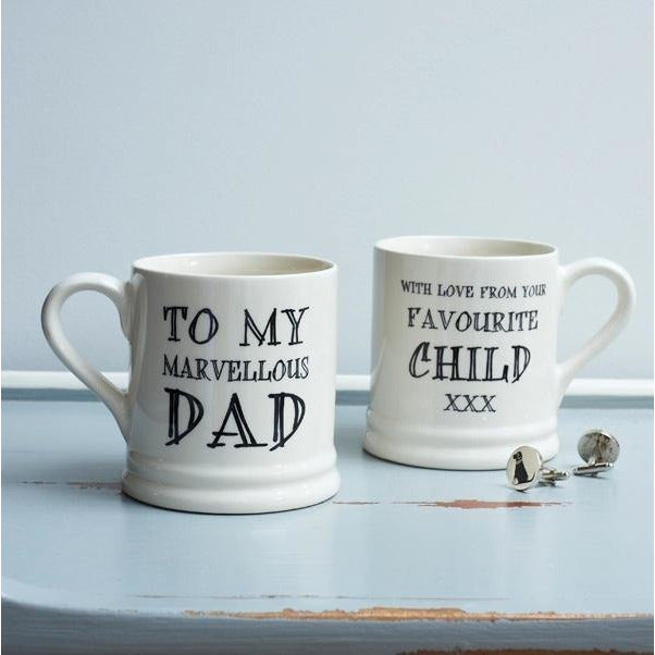 To My Marvellous Dad Mug - The Olive Branch & Lovely Libby's