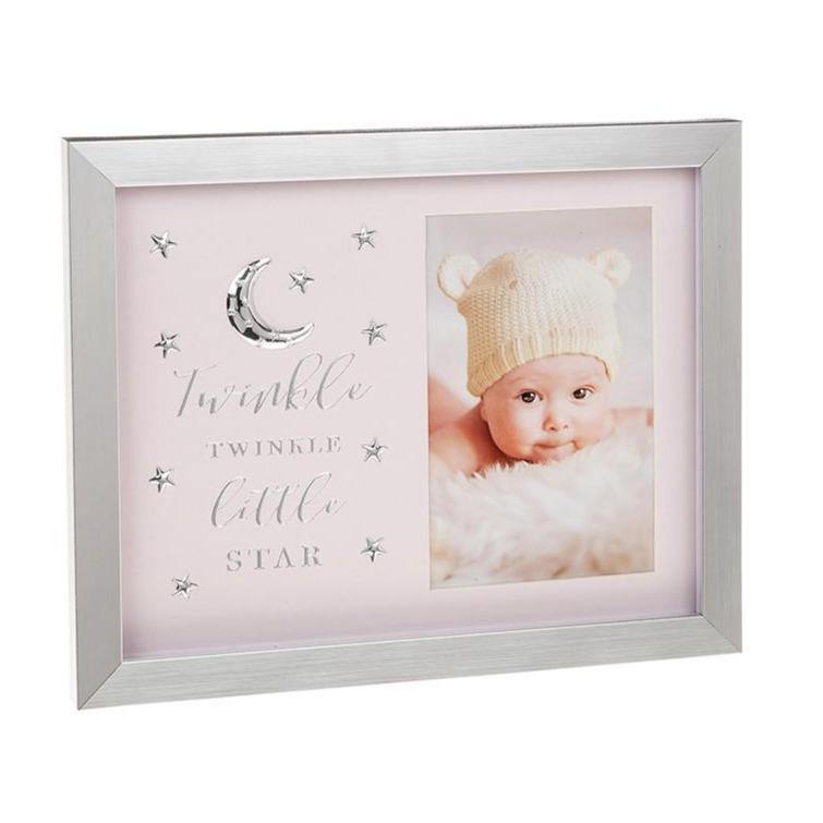 Twinkle Twinkle Pink Baby Photo Frame 4 x 6 — Lovely Libby's