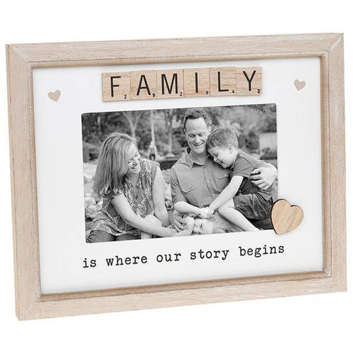 Family - 6" x 4" Photo Frame - The Olive Branch & Lovely Libby's