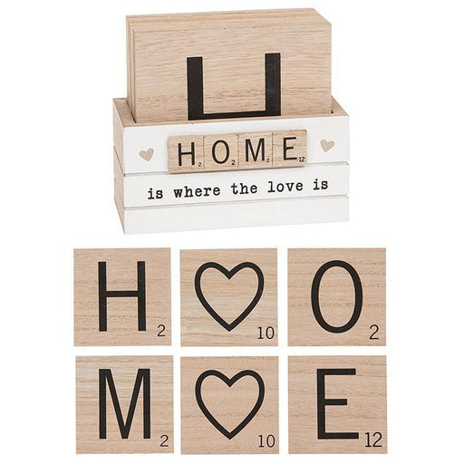 Scrabble Coasters Set Of 6 - Home - The Olive Branch & Lovely Libby's