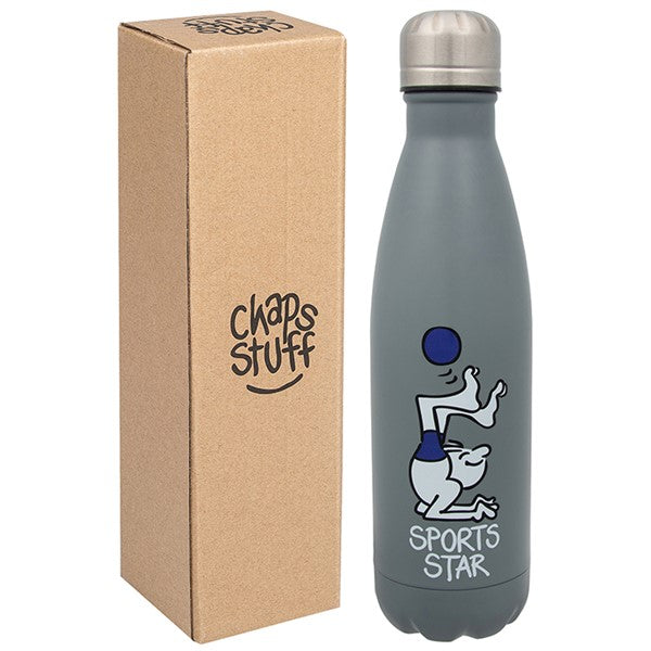 "Sports Star" Stainless Steel Water Bottle by Chaps Stuff