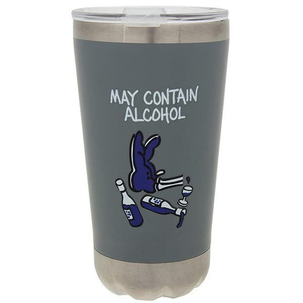 "May Contain Alcohol" Stainless Steel Travel Mug by Chaps Stuff