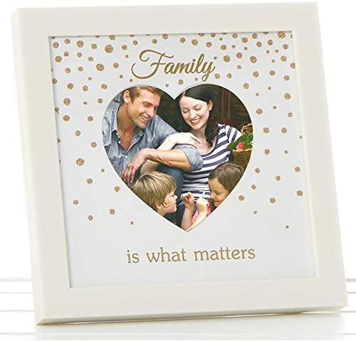 Family Is What Matters - Photo Frame 4" x 4"