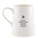 East of India - "May Your Home” Porcelain Mug - The Olive Branch & Lovely Libby's