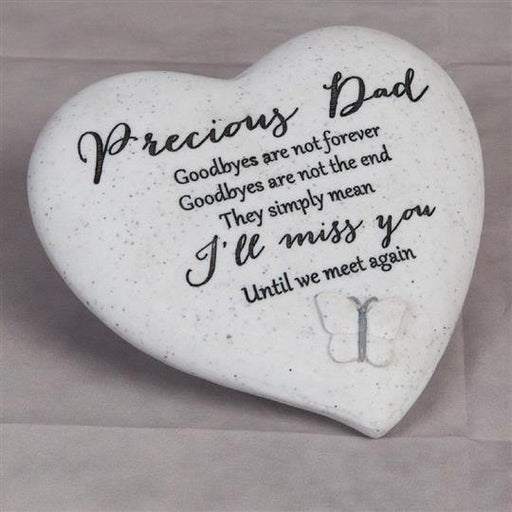 Thoughts Of You - Memorial Hearts - Precious Dad - The Olive Branch & Lovely Libby's
