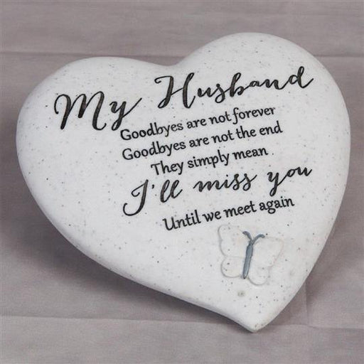 Thoughts Of You - Memorial Hearts - Husband - The Olive Branch & Lovely Libby's