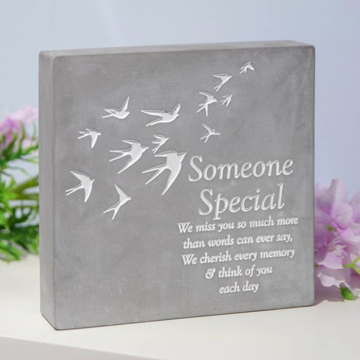 Thoughts Of You - Someone Special Memorial Plaque