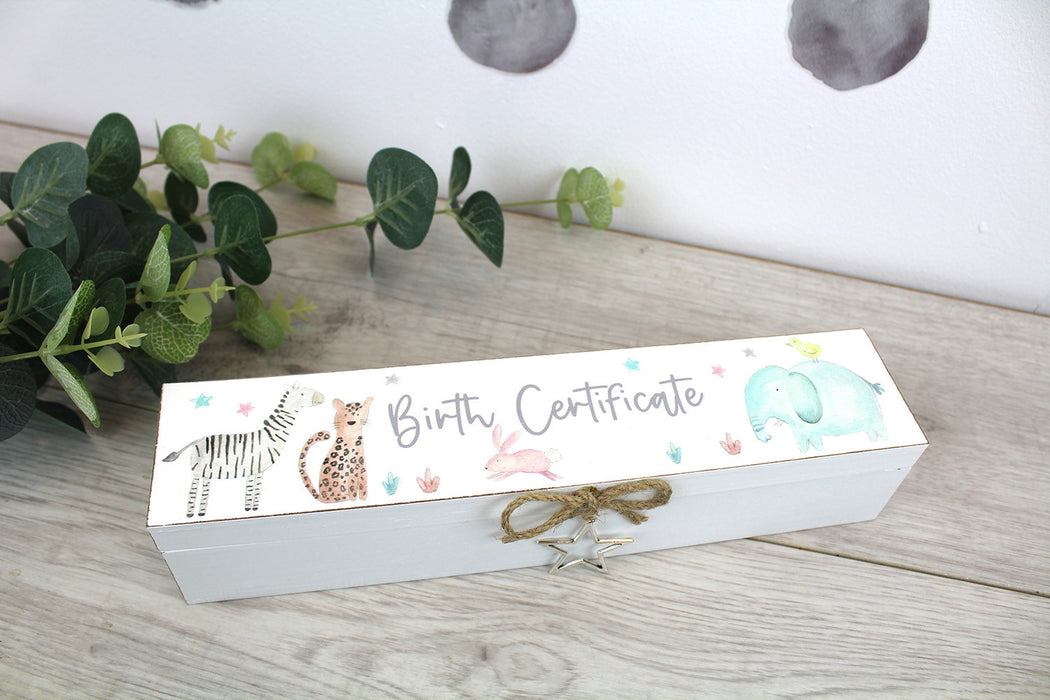 Birth Certificate Box