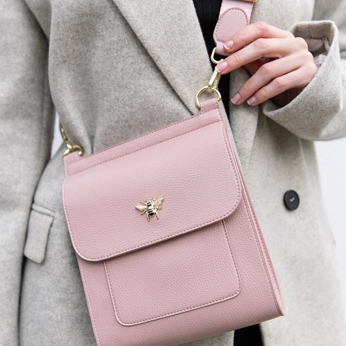 Pink Bloomsbury Crossbody Bag by Alice Wheeler