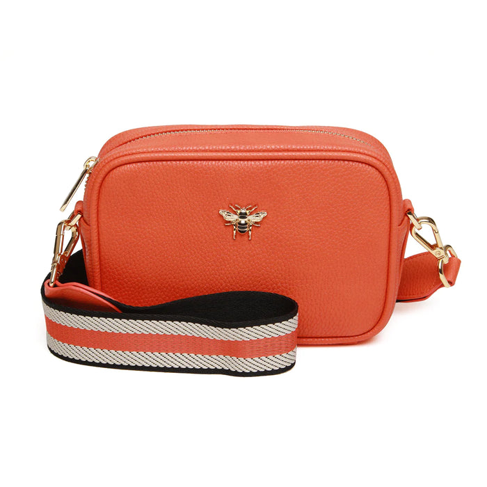 Orange Mini Mayfair Camera Bag by Alice Wheeler