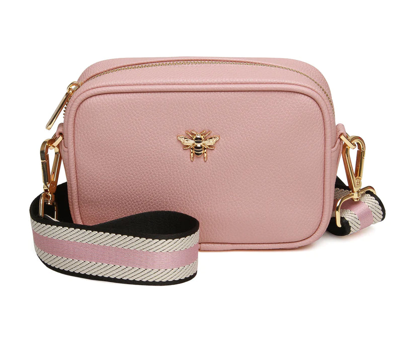 Pink Mini Mayfair Camera Bag by Alice Wheeler