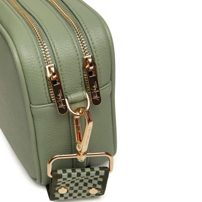 Sage Soho Double Zip Camera Bag by Alice Wheeler