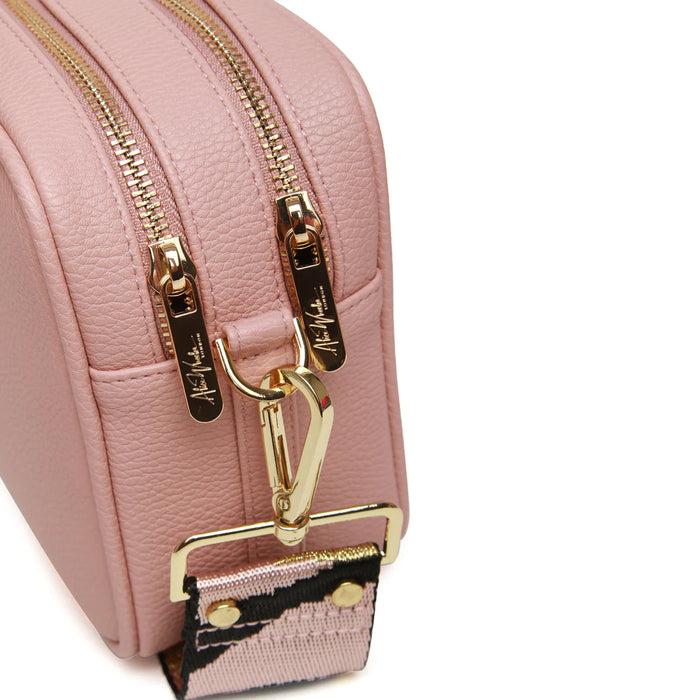 Pink Soho Double Zip Camera Bag by Alice Wheeler
