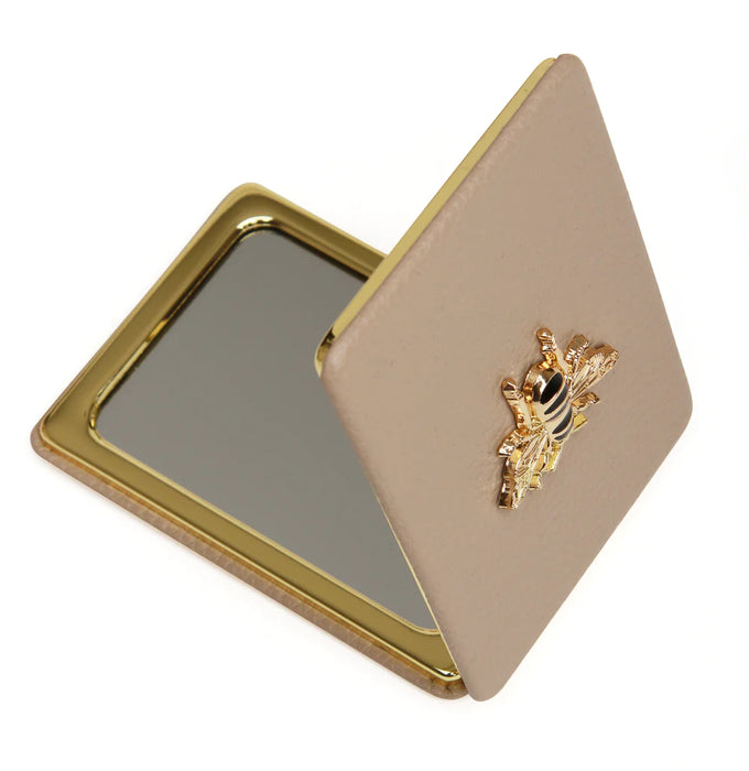 Stone Oblong Compact Mirror by Alice Wheeler