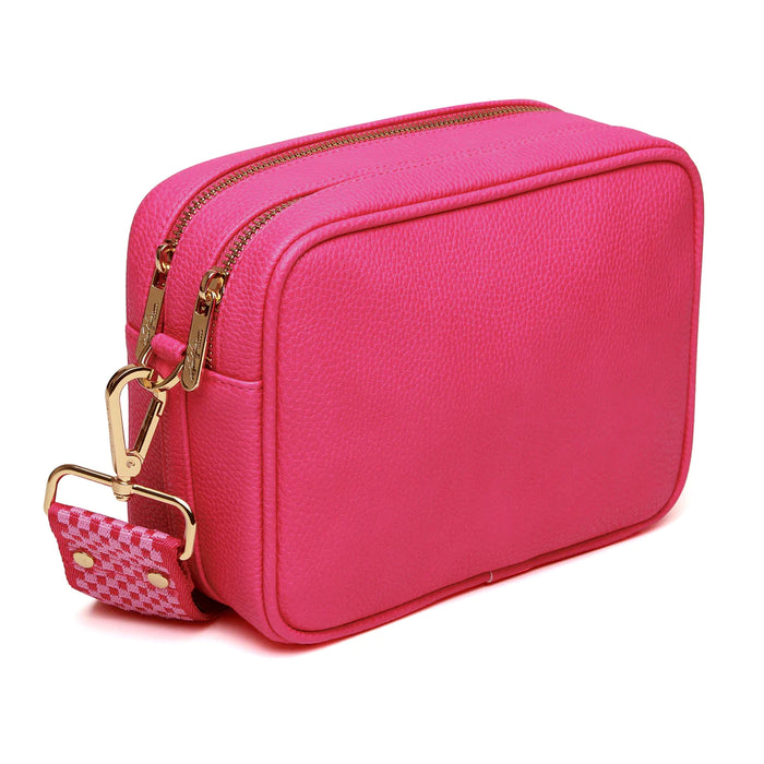 Hot Pink Soho Double Zip Camera Bag by Alice Wheeler
