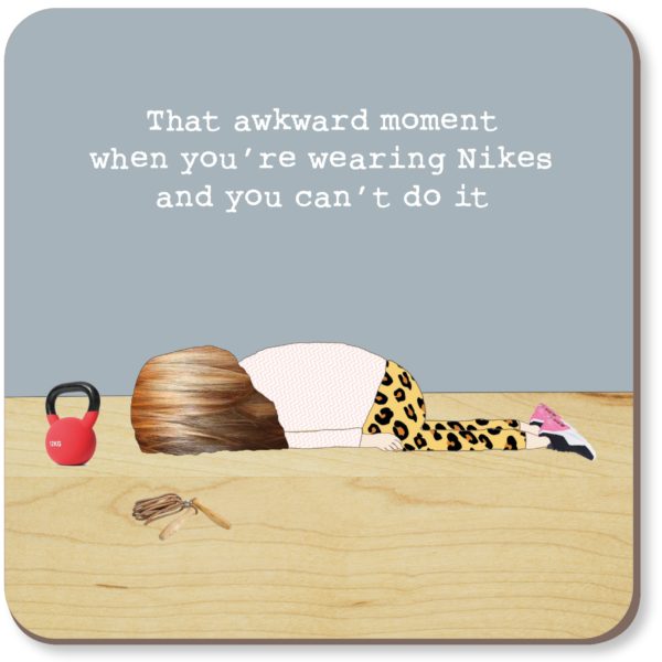 Can't Do It Coaster by Rosie Made a Thing