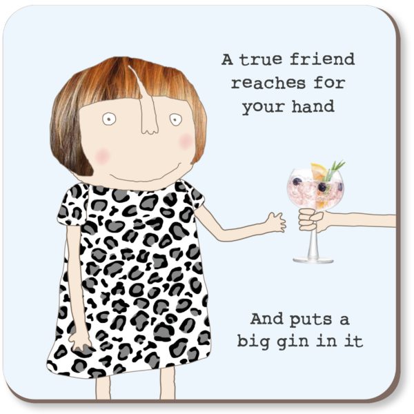 True Friend Coaster by Rosie Made a Thing