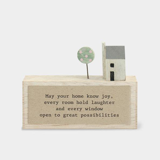 East of India - "May Your Home Know Joy" Ornament - The Olive Branch & Lovely Libby's