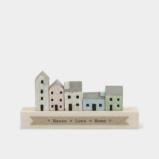 East of India - "House + Love = Home" Ornament - The Olive Branch & Lovely Libby's