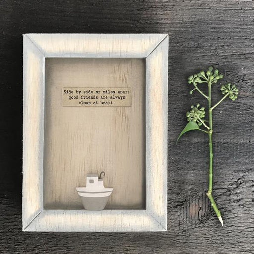 East of India - "Good Friends Are Always Close At Heart" Box Frame - The Olive Branch & Lovely Libby's