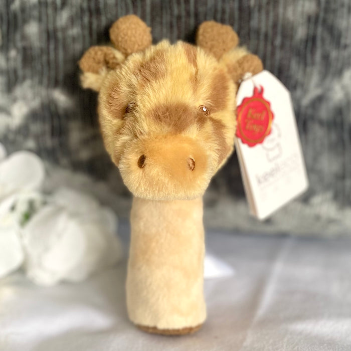 Huggy Giraffe Rattle by Keel Toys