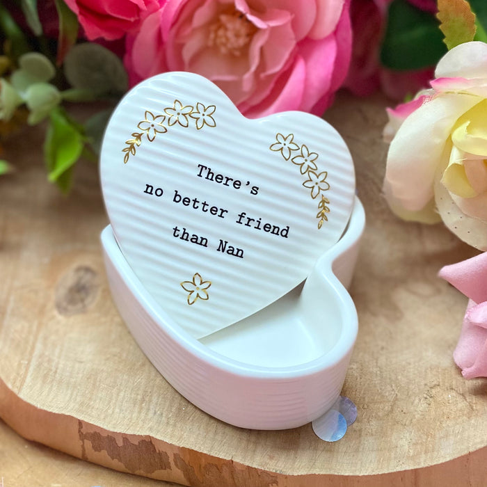 Nan Ceramic Trinket Box
