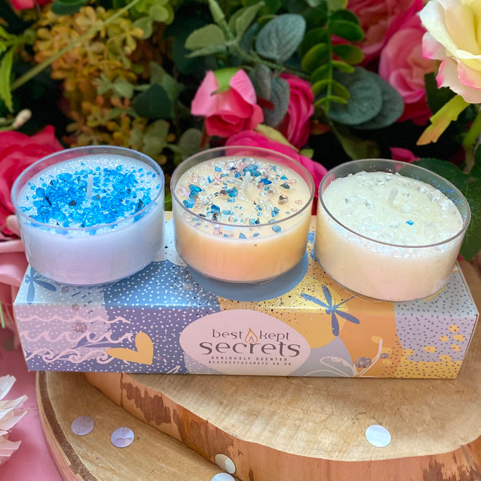 Coastal Sands Trio Candle Gift Set by Best Kept Secrets