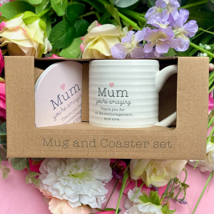 Mum Mug & Coaster Set