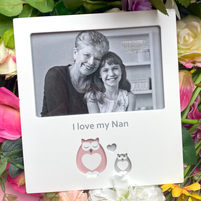 Nan Owl Photo Frame
