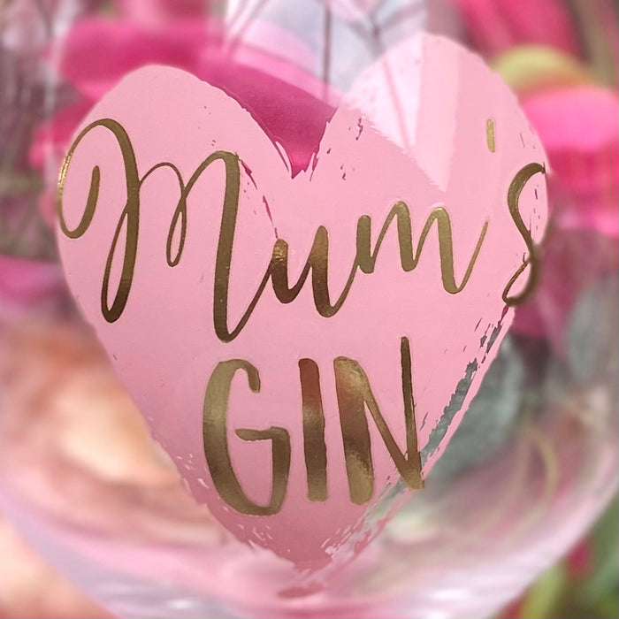 Mum's Gin Glass