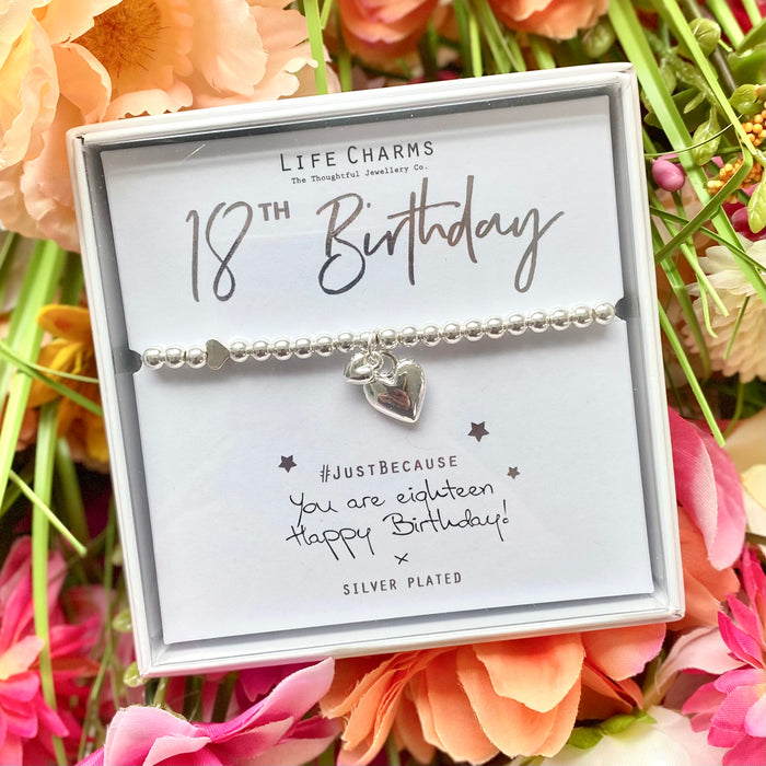 18th Birthday Bracelet by Life Charms