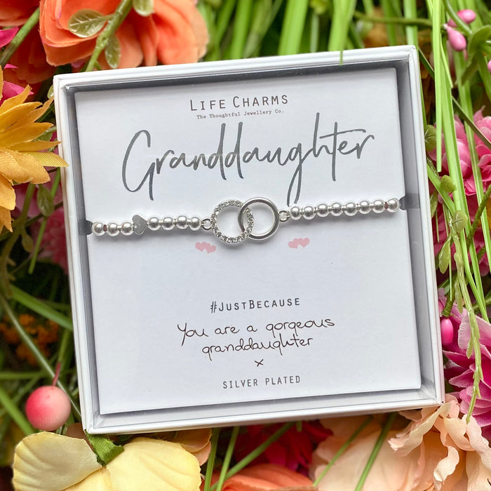 Granddaughter Bracelet by Life Charms