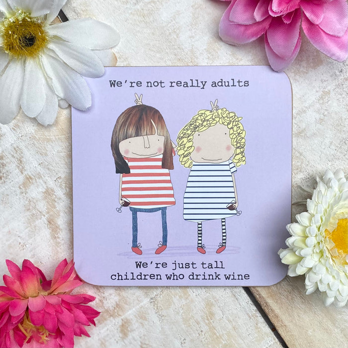 Tall Children Coaster by Rosie Made a Thing