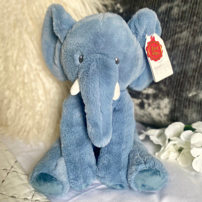 Large Ezra Elephant by Keel Toys