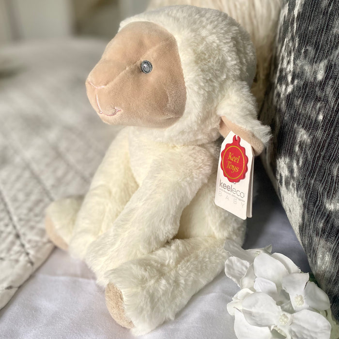 Large Lullaby Lamb by Keel Toys