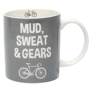 "Mud, Sweat And Gears" Cycling Mug