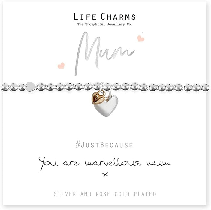 Marvellous Mum Bracelet by Life Charms