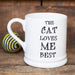 The Cat Loves Me Best Mug - The Olive Branch & Lovely Libby's