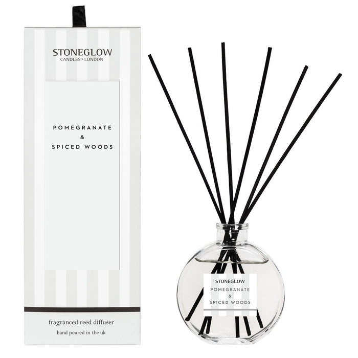 Pomegranate & Spiced Woods Diffuser - Modern Classics by Stoneglow